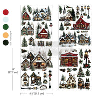 Redesign with Prima transfer middy Village of Wonder 4 sheet