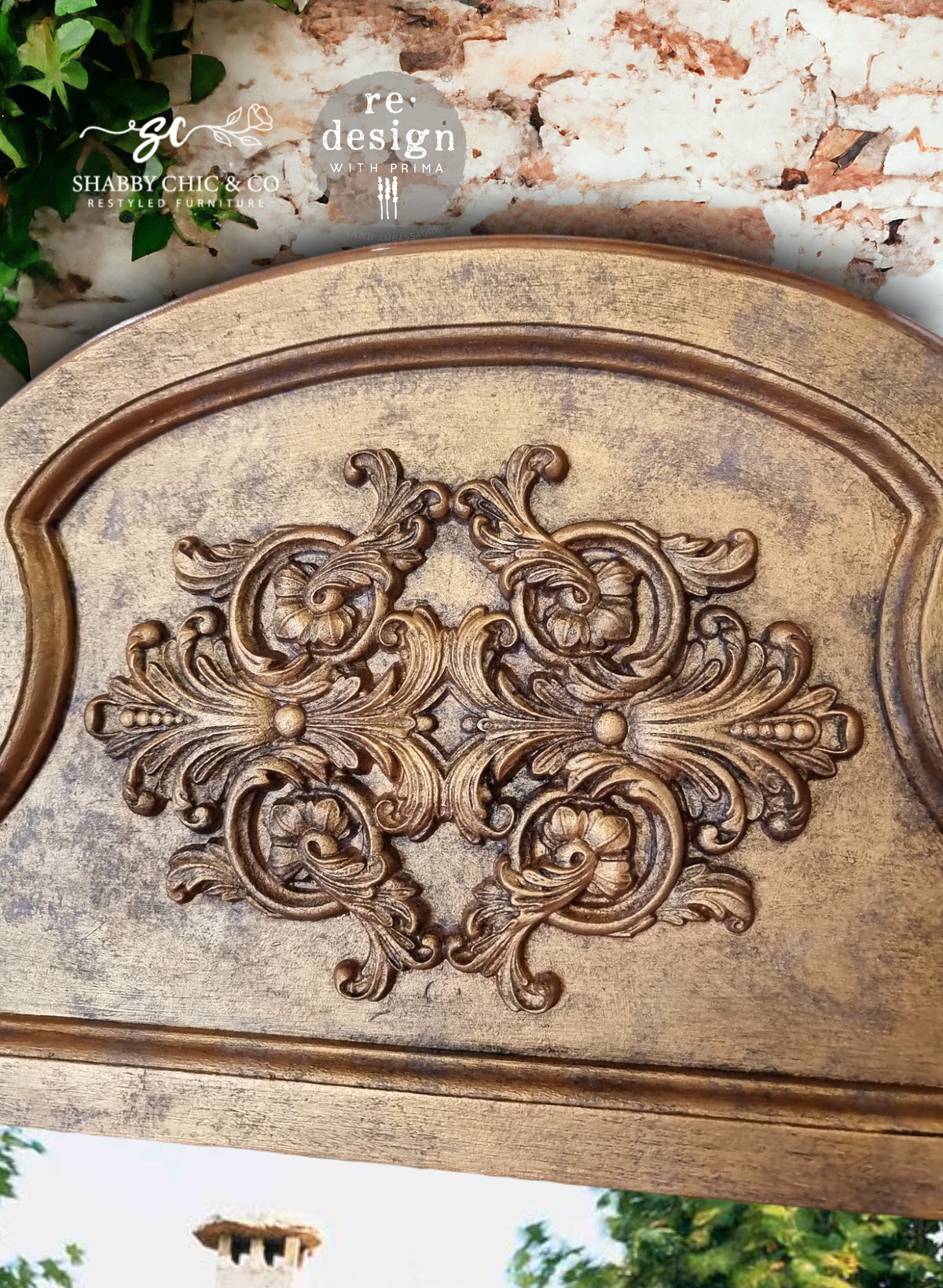 Vintage Inlay Decor Poly Bendable Casting