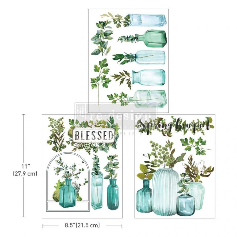 Redesign by Prima transfer middy - Vintage Greenhouse