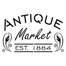 Antique Market Stencil | Paint Me Vintage