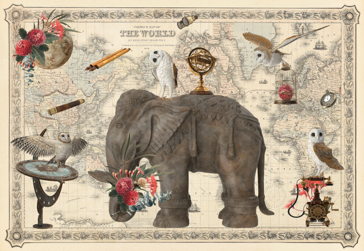 Around the World Decor Weave Paper for Decoupage