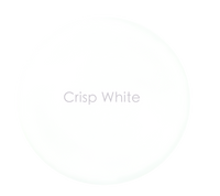 Crisp white velvet luxe Chalk Paint