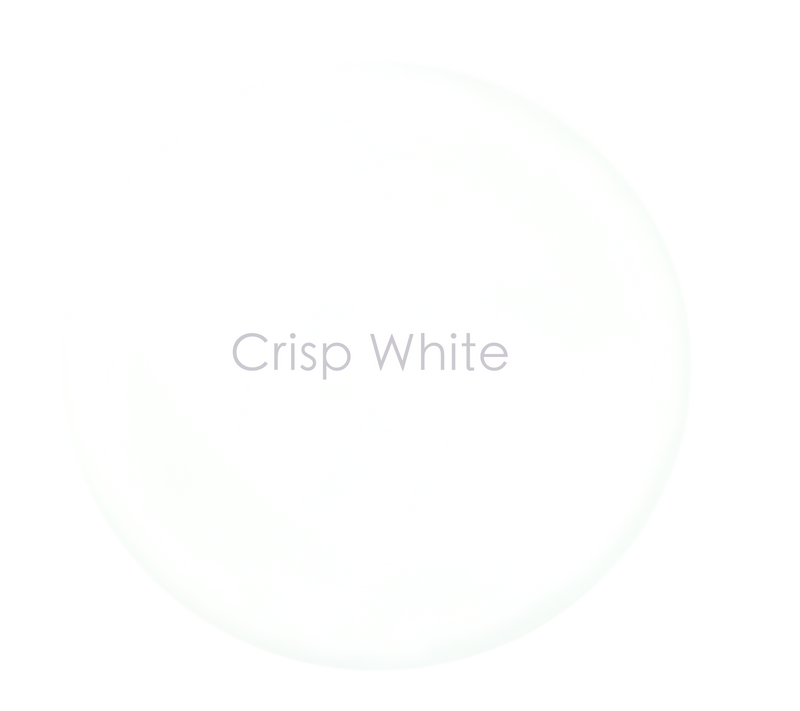 Crisp white velvet luxe Chalk Paint