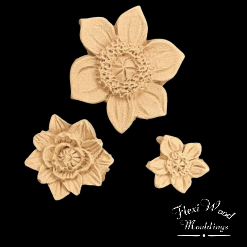 Floral Trio FlexiWood FW15 | Paint Me Vintage