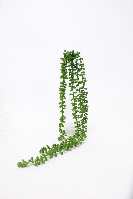String of Beads pearls Succulent Hanging faux