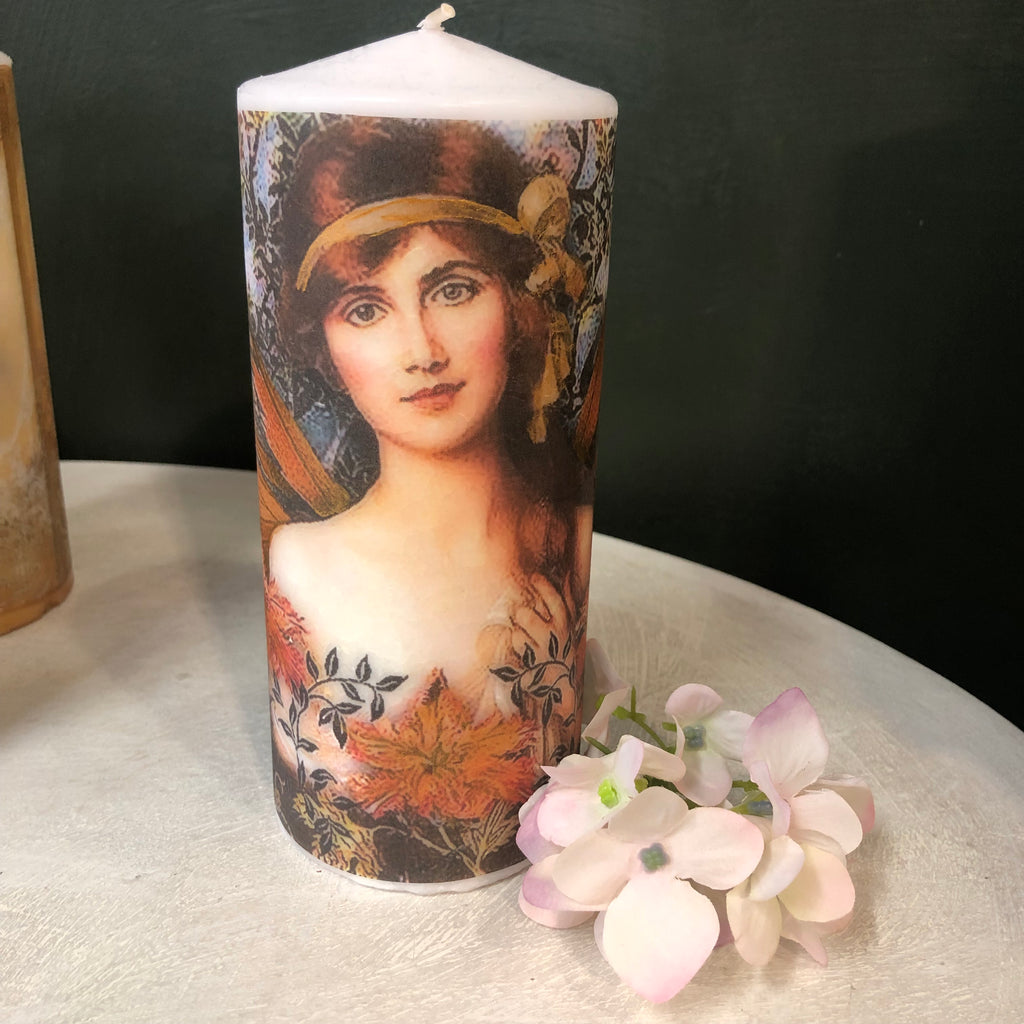 Garden Fairy Candle