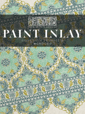 Morocco I IOD Paint Inlay | Paint Me Vintage