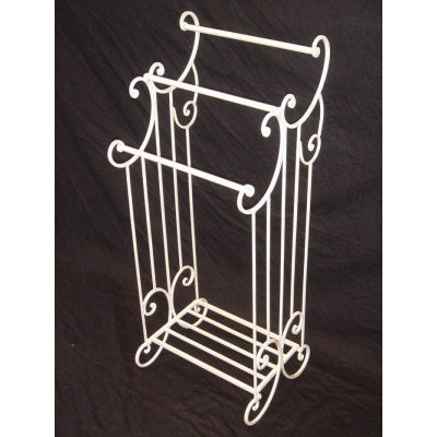 Towel Rail Aged Cream large - collect only