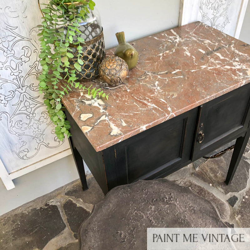 Marble Topped Console
