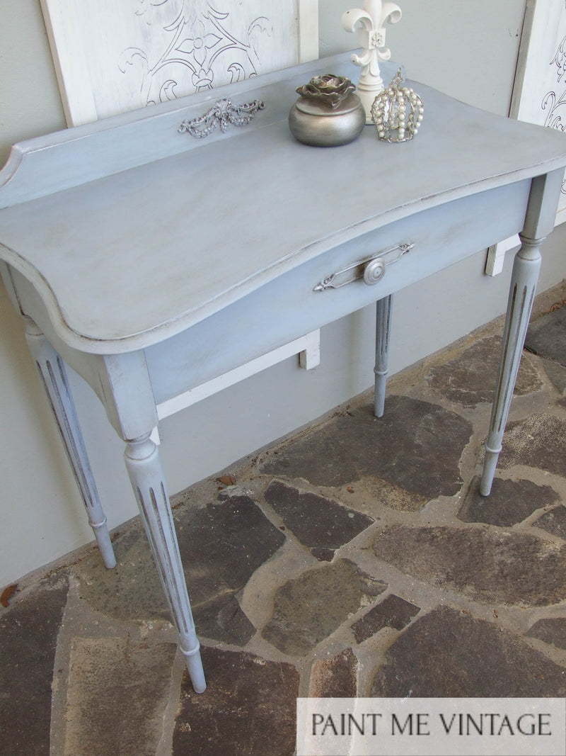 Georgian Sky & Silver Console - commission piece not for sale