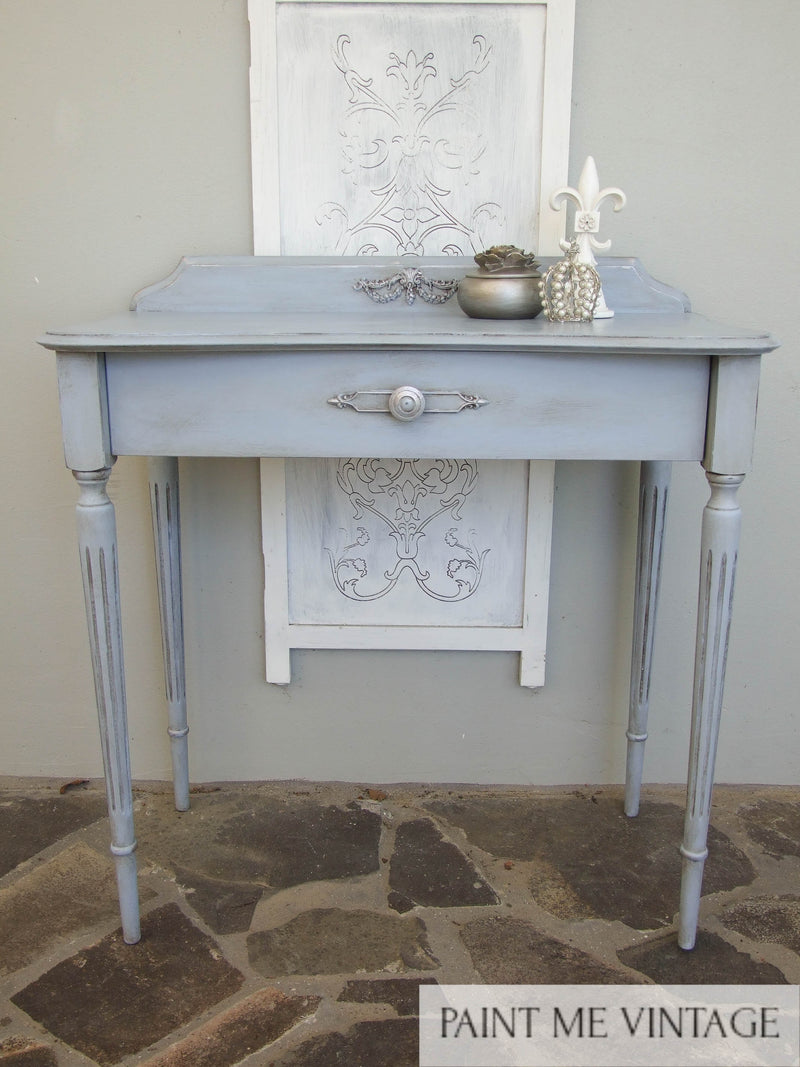 Georgian Sky & Silver Console - commission piece not for sale