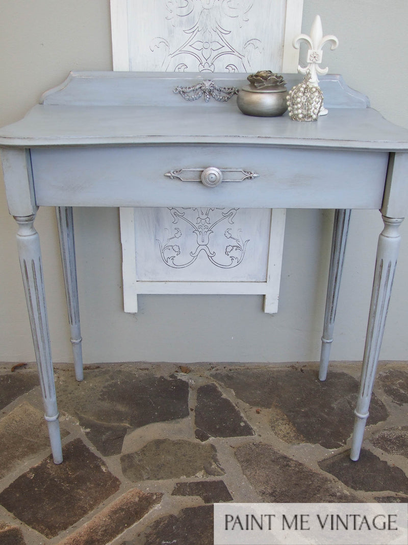 Georgian Sky & Silver Console - commission piece not for sale