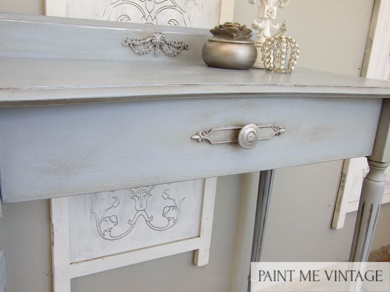 Georgian Sky & Silver Console - commission piece not for sale
