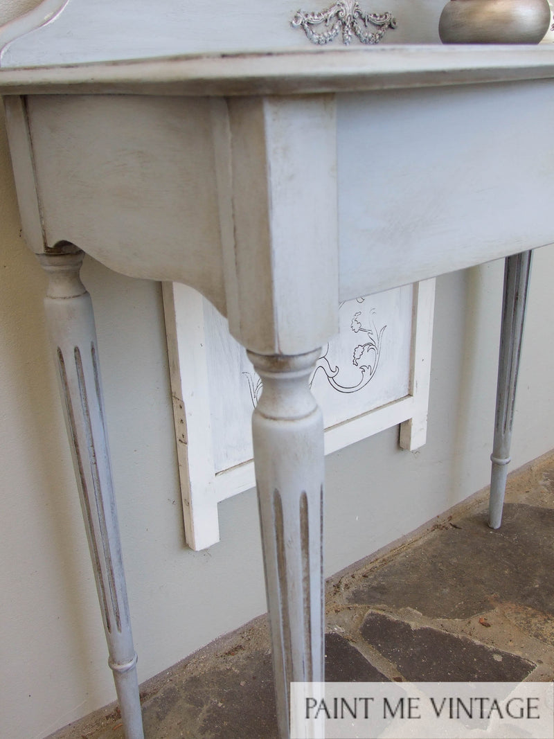 Georgian Sky & Silver Console - commission piece not for sale
