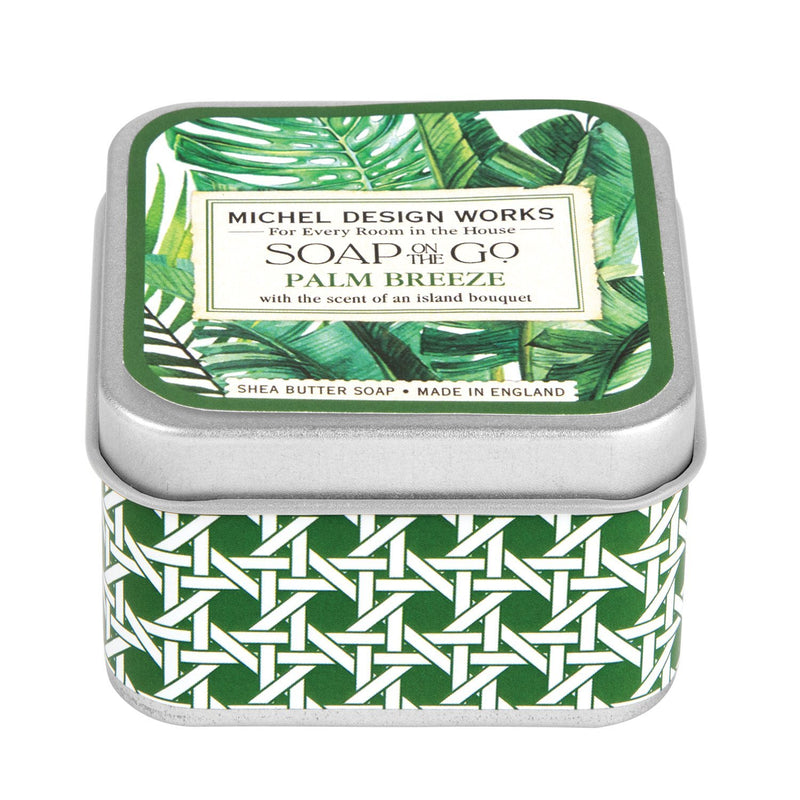 Tinned Soap on the Go Palm Breeze