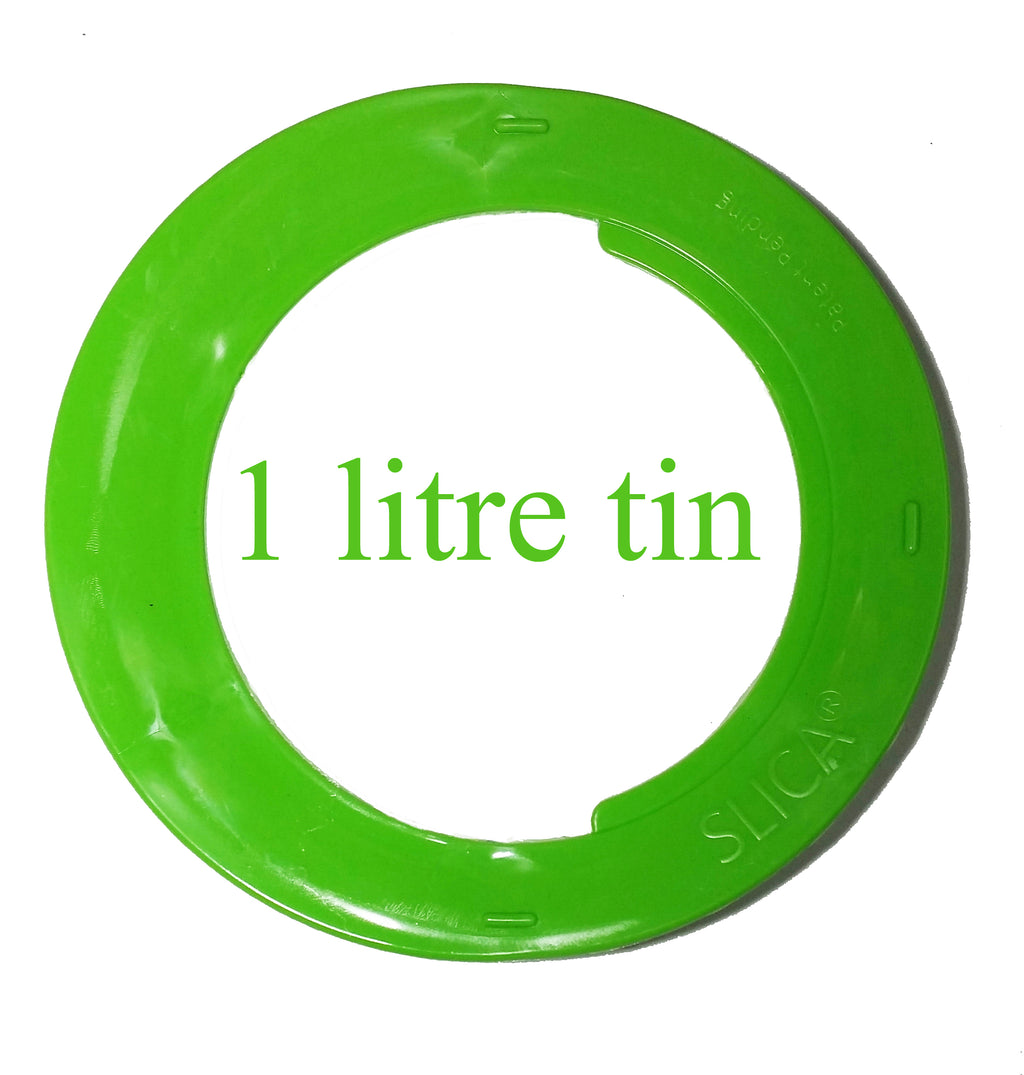 Slica Lime 1 litre lid and rim protector - Artisan fit