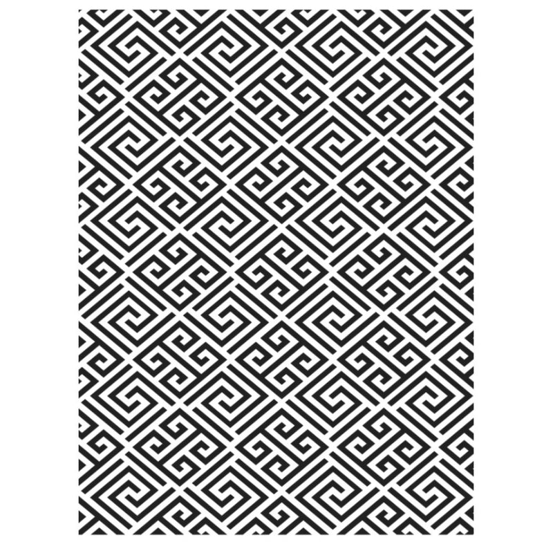 Greek Key Stencil large by Dixie Belle
