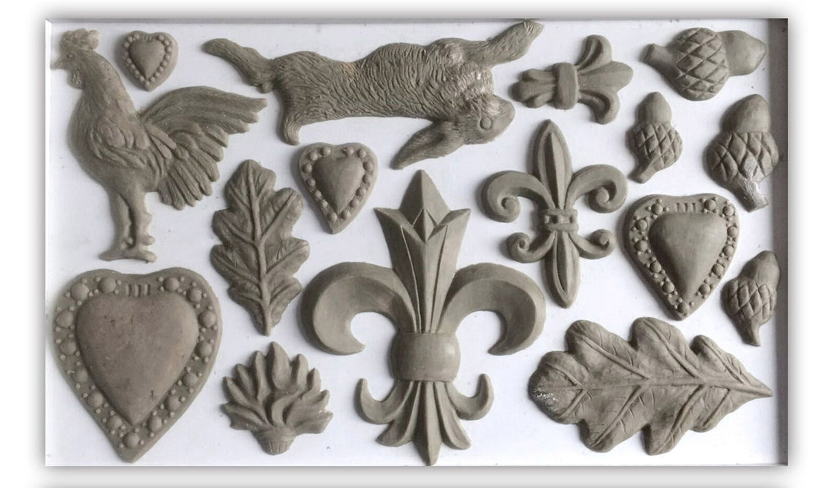 Fleur de Lis IOD Mould | Paint Me Vintage