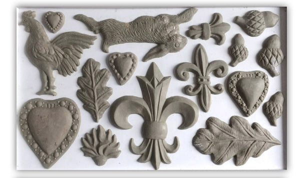 Fleur de Lis IOD Mould | Paint Me Vintage