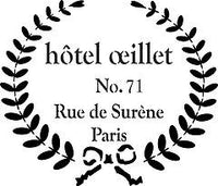 Hotel Oeillet Wreath Stencil | Paint Me Vintage | Tauranga, New Zealand | chalk paint | chalkpaint | furniture painting | vintage paint | stencils | IOD | Iron Orchid Design | furniture transfers | workshops | where to buy stencils | stencils for sale nz | plastic stencils nz | craft stencils nz | Hotel Oeillet Wreath Stencil