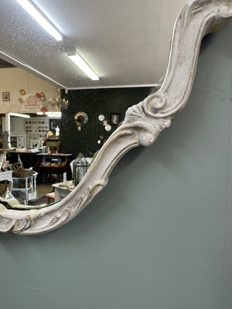 Peony & Wild Tusk look Aged Vintage mirror