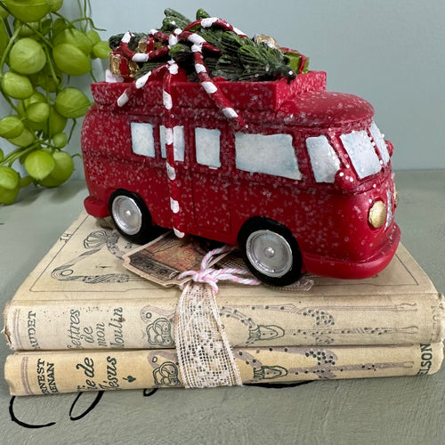 Combi Van with Christmas Tree