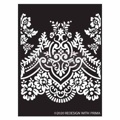 Elegant Lace Stencil | Paint Me Vintage